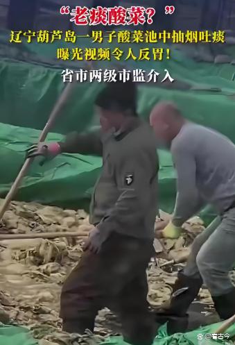 这酸菜腌制操作太“辣眼”!还有多少“老痰酸菜”流入了市场?