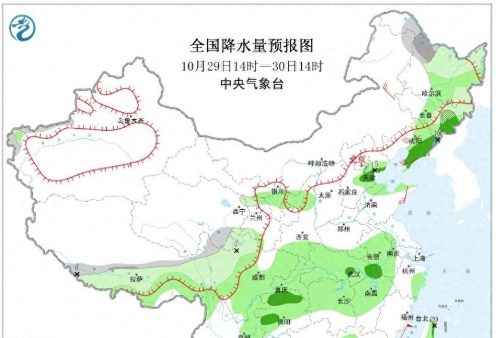 新一轮大范围雨雪来袭，大雪暴雪持续，冷空气活跃，降温超8℃