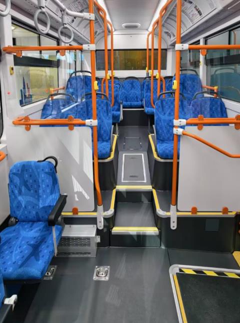 两款专为日本打造 比亚迪J6、J7、K8纯电巴士亮相东京车展(图6)