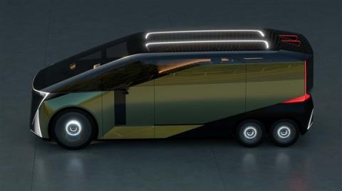 六轮超豪华面包车首发!雷克萨斯三款LS概念车亮相东京车展(图4)