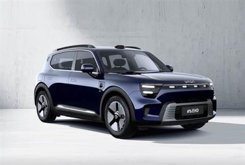 尺寸超奔驰GLB！smart精灵#5EHD上市：使用吉利雷神混动