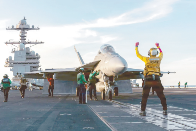 “福特”级航母电磁弹射器困住美军 技术难题待解