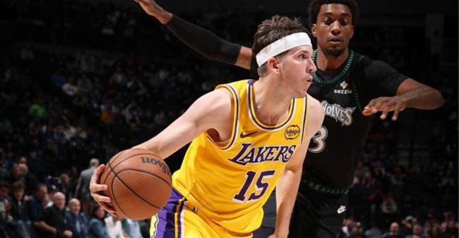 湖人双杀森林狼:里夫斯28 16压哨绝杀 拉拉维亚27 8立功 惊险逆转胜