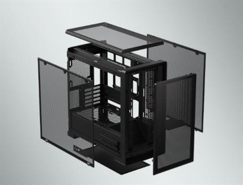 金河田逐风机箱首发299元:全域立体风道 五面大面积Mesh网孔(图2)