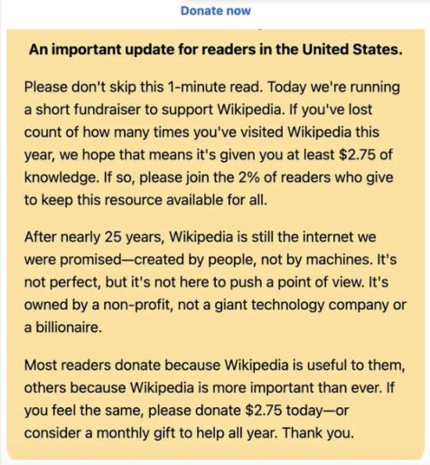 维基百科暗讽马斯克:我们不是机器创造出来的!(图1)