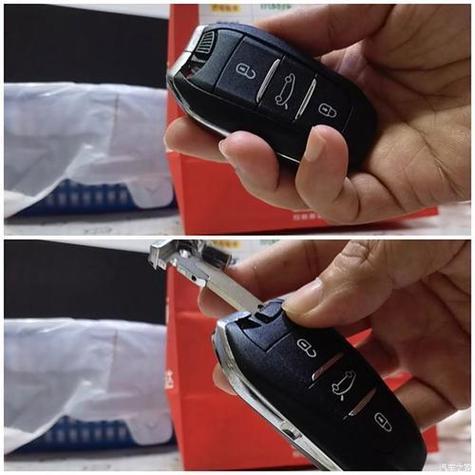 重汽王牌遥控钥匙如何更换电池?