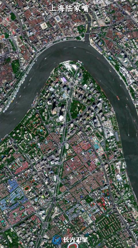 卫星俯瞰中国四大金融中心(图4)