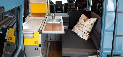 M-奔驰 G-Class露营车「有厨房、有厕所、有床位」