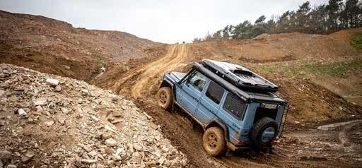 M-奔驰 G-Class露营车「有厨房、有厕所、有床位」