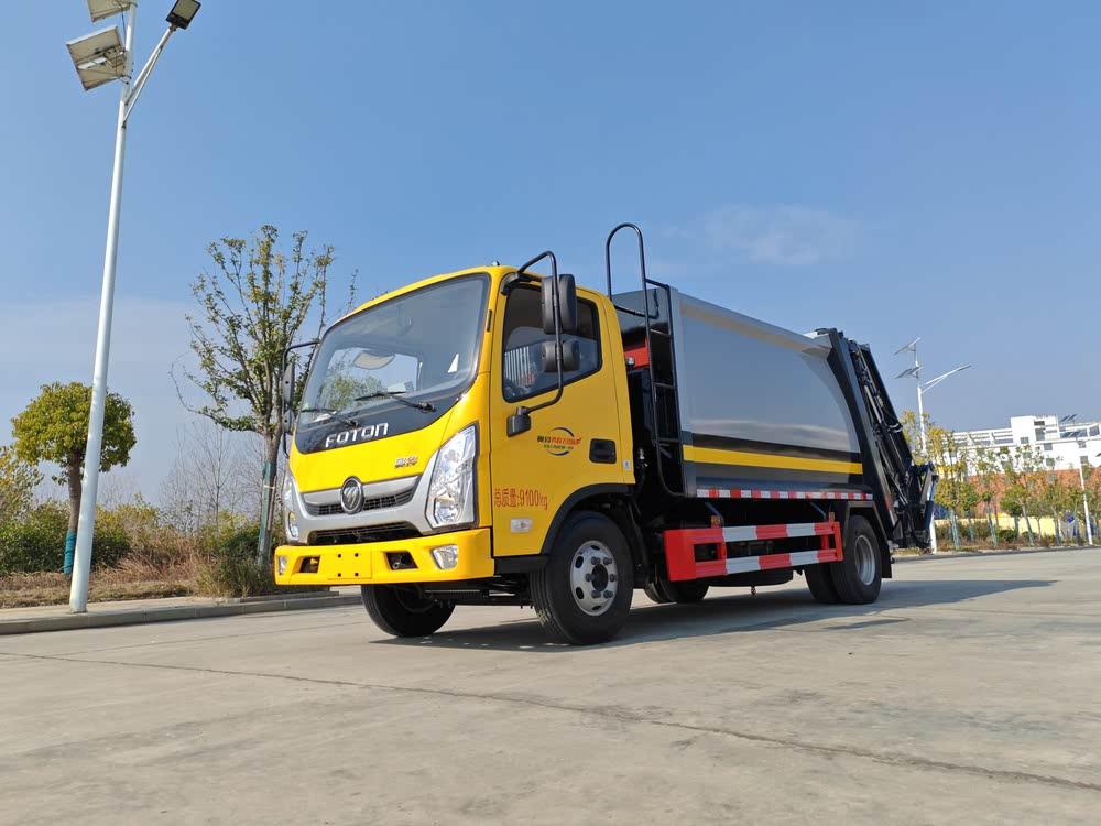 好车不贵!福田奥铃9方压缩垃圾车?城市环境的美容师!