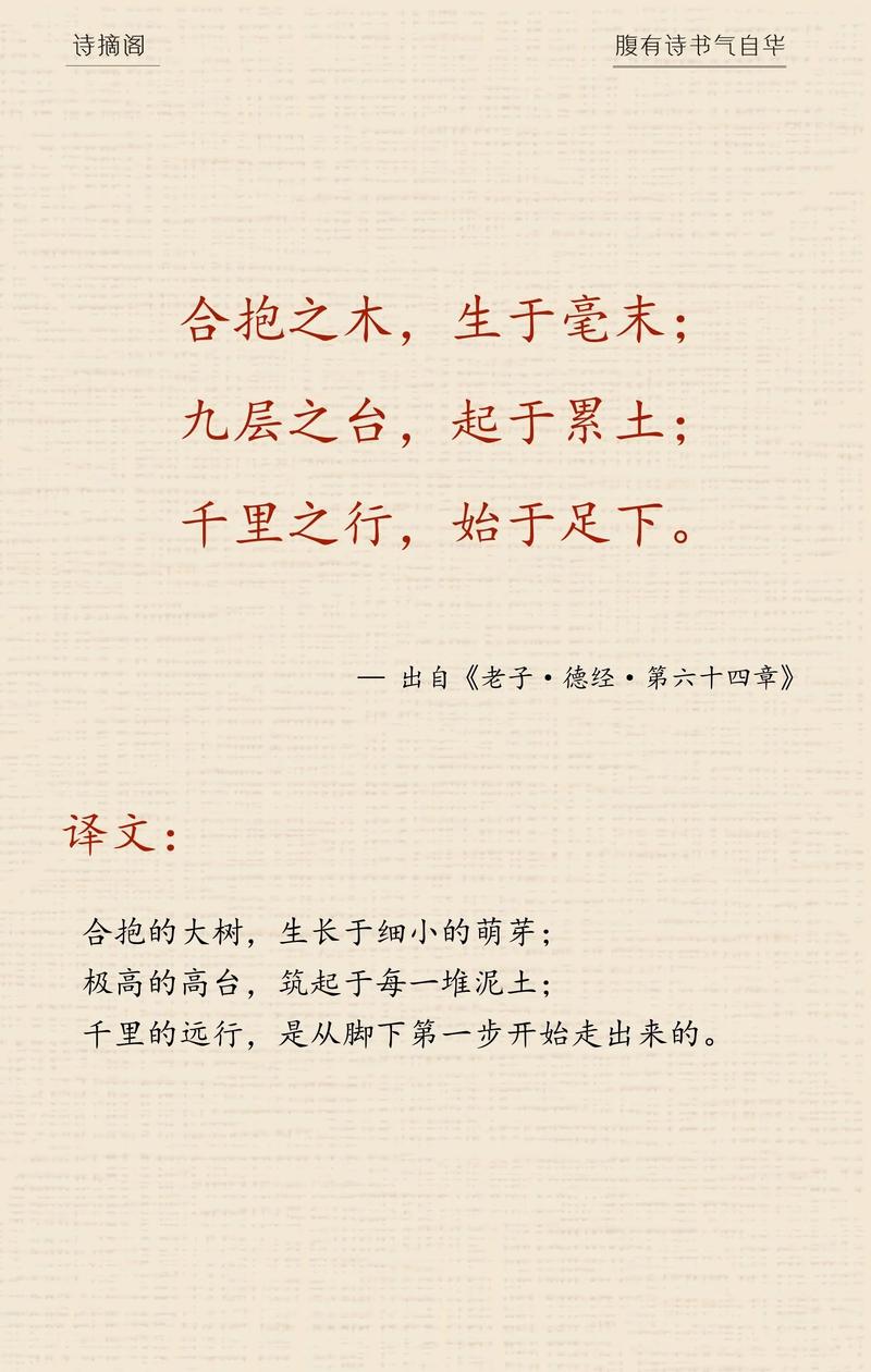 九层之台起于垒土什么意思?九层之台 起于累土什么意思