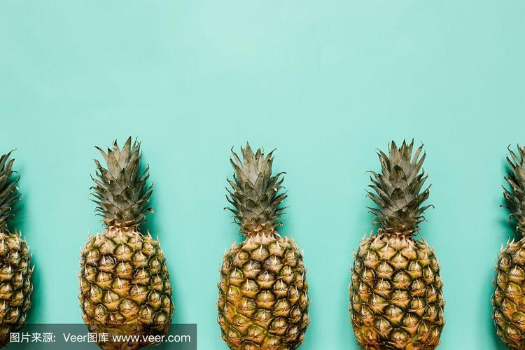 凤梨外面是青色的熟没熟？凤梨外皮是青的能吃吗