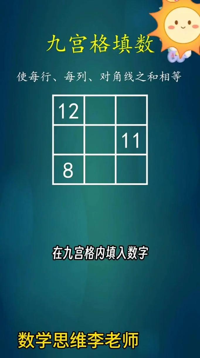 数学九宫格填数字技巧一年级？九宫格数字填写题目一年级