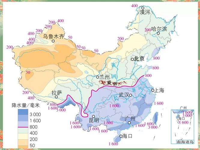秦岭淮河一线是什么气候与什么气候的分界线?秦岭淮河一线是地理上哪种分界