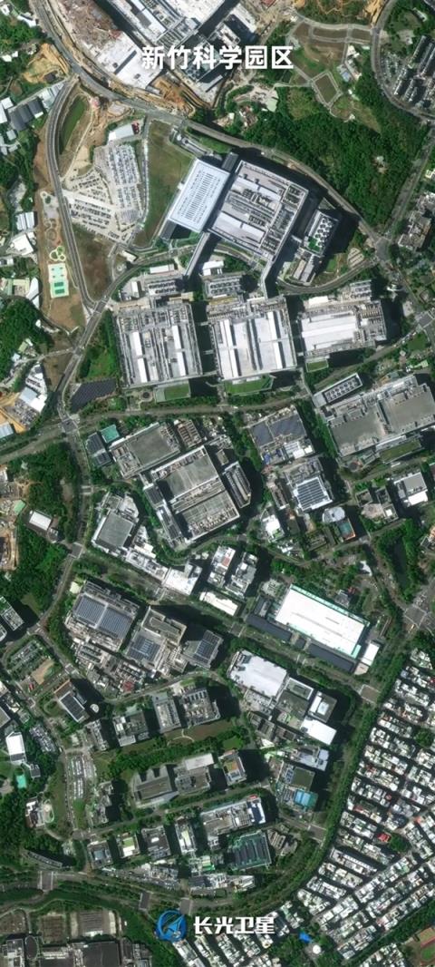中国驻美大使馆发布台湾省新竹科学园高清卫星照:美国很紧张(图3)