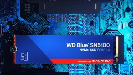 2199元 闪迪WDBlueSN5100PCIe4.0SSD新增4TB版:原厂NAND(图1)