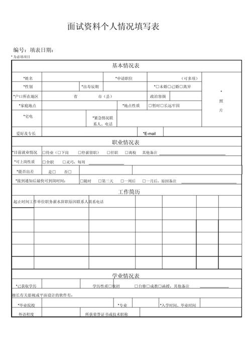 面试表参加工作时间怎么填?参加工作时间一般是写是怎么写