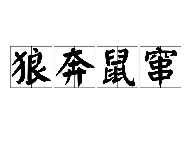 狼可以组哪些词语?狼可以组什么四字词语