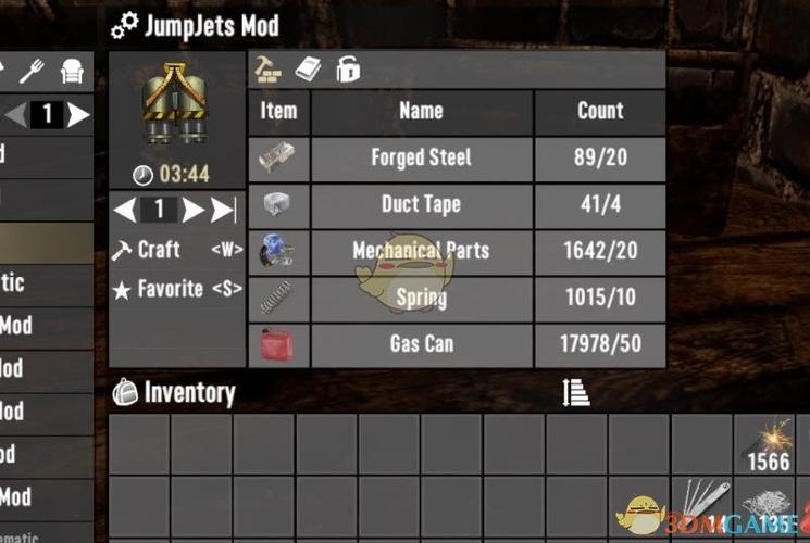 七日杀打开背包按键?七日杀加入背包mod一键r