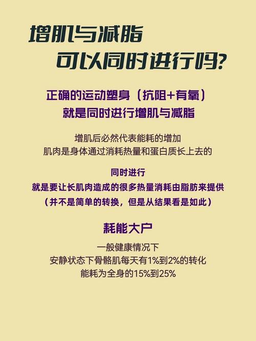 增肌和减脂能一起吗？减脂和增肌可以一起进行吗