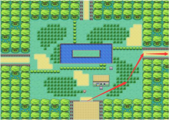 口袋妖怪火红打完浅红市道馆怎么走？口袋妖怪火红去完浅红市该去哪