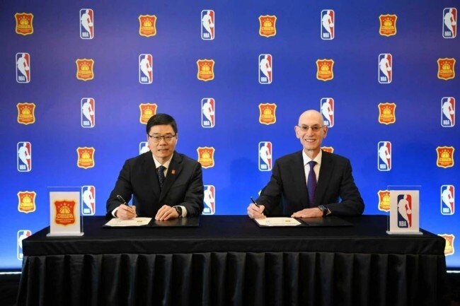 中国篮协与NBA开启合作,负责人:将遴选年轻球员、教练赴美 推动篮球人才国际化