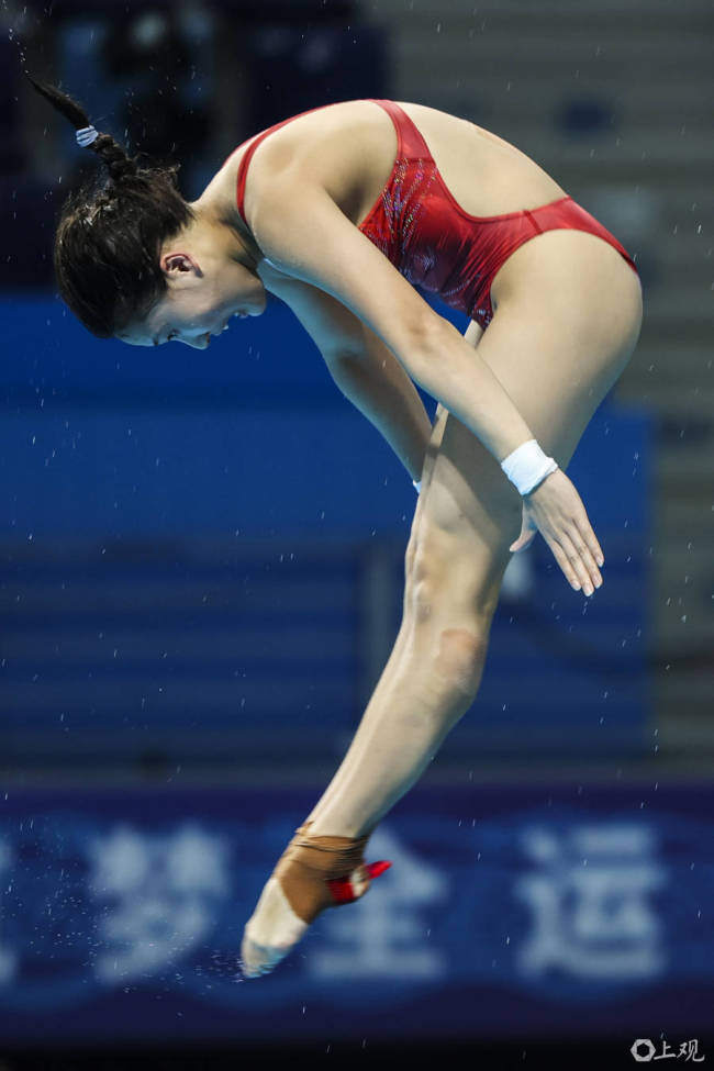 当“甜妹”掌敏洁对自己“下狠手” “死磕”的决心