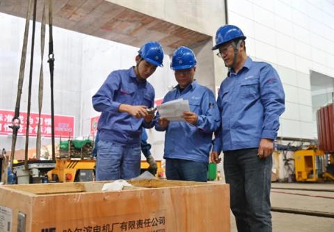 世界直径最大转轮!哈电集团研制银江水电站5号机组投产发电(图2)