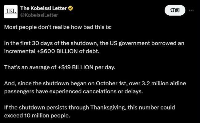 如何看待美政府停摆创最长纪录 经济与民生危机加剧