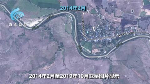 卫星探秘缅甸妙瓦底KK诈骗园区:2年扩大3倍、豪车遍地、武装岗哨看守(图2)