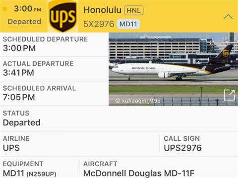 载有14万升燃油！美国UPS一货机坠毁爆燃：已致7人死亡(图6)