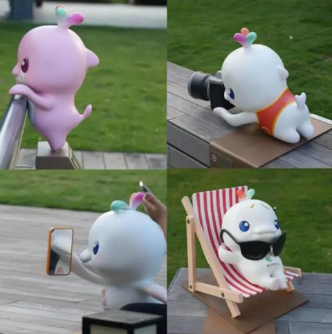 全运会吉祥物“大湾鸡”全网刷屏：以中华白海豚为原型(图2)