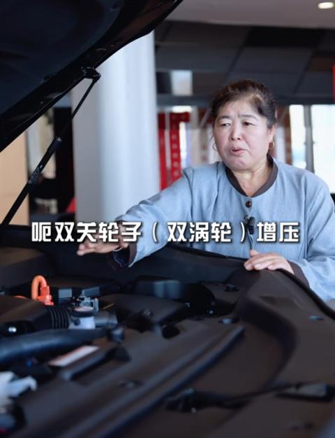 爆火！58岁保洁阿姨拍“土味说车”视频出圈：这黢黑大轱辘你喜欢吗(图4)