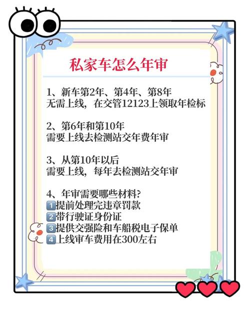 私家车六年了需要年检吗？私家车六年后的车子几年年审一次