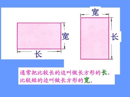 如何定义长方形的长和宽的关系?长方形长和宽怎么定义