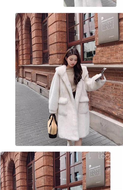 七分袖白色兔毛皮草怎么搭配?七分袖的貂毛里面穿什么