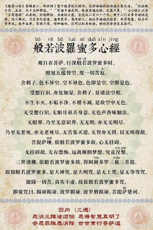 波罗密多心经是做什么用的？波罗蜜多心经的解释