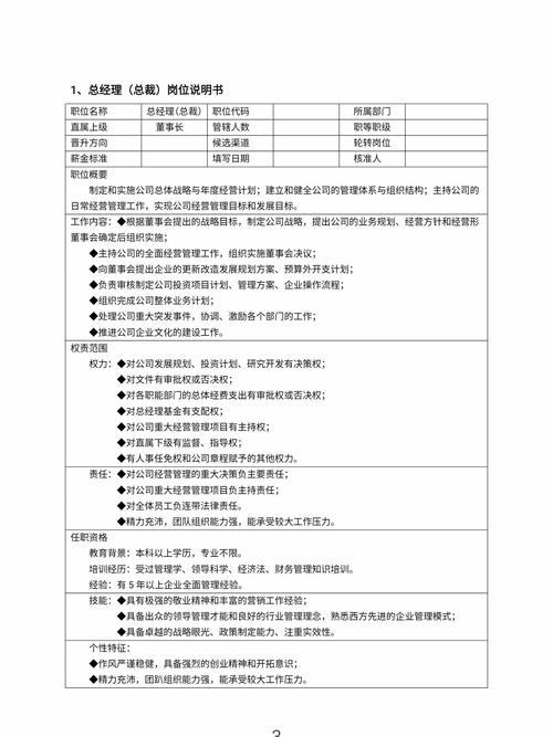企业管理的职位有哪些?企业管理有哪些职务