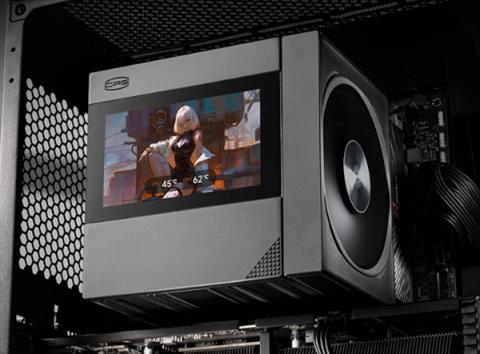 超频三泰拉巨风RZ820散热器屏显版首发999元:5寸大屏 支持视频播放(图4)