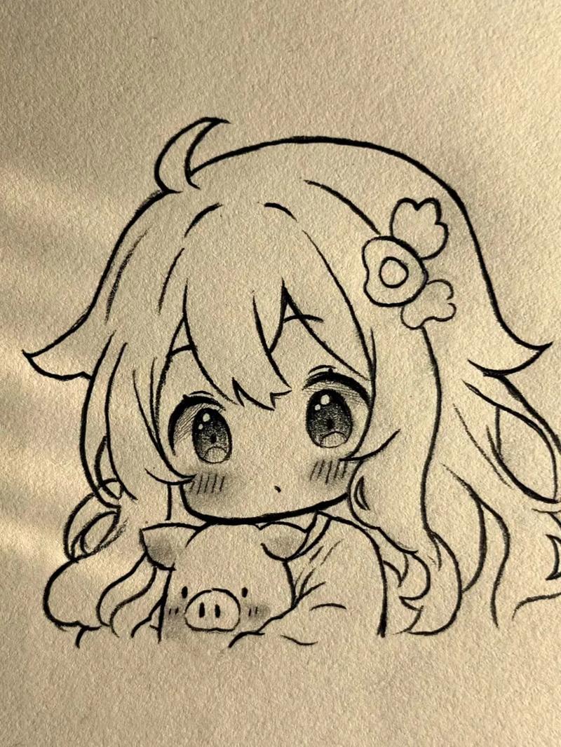 古风画手绘简单人物超简单?古风画画简单人物