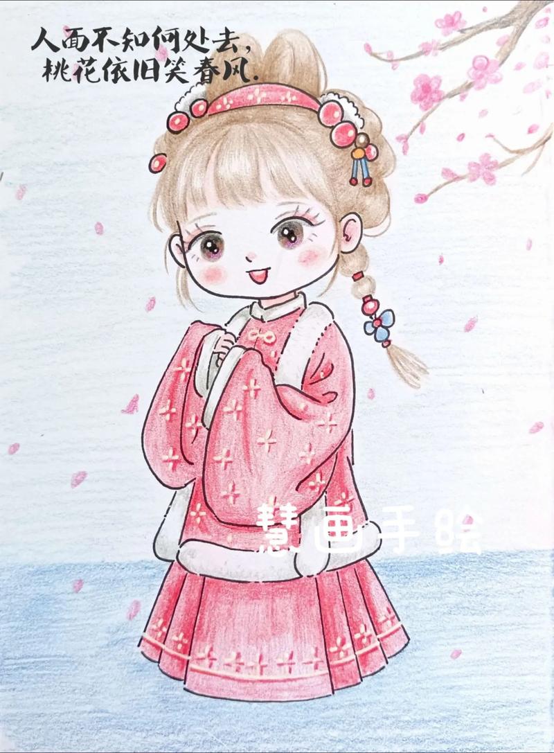 古风画手绘简单人物超简单?古风画画简单人物