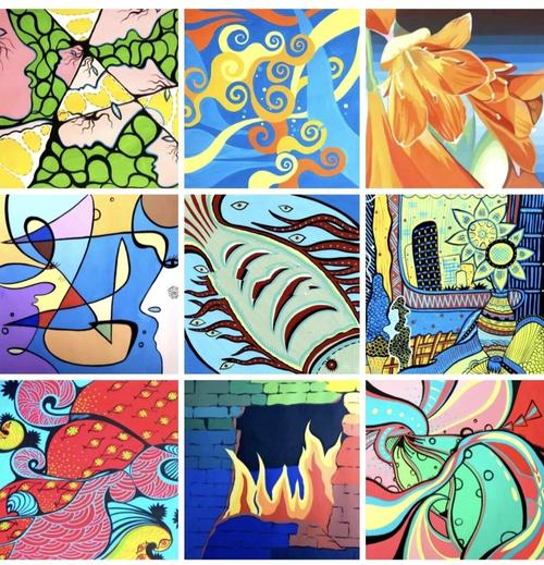 明度和纯度的对比画?明度和纯度的对比画图