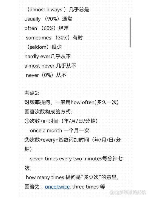 频度副词是什么意思??频度副词是什么意思英语