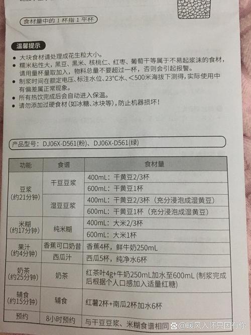 九阳豆浆机美食谱？九阳豆浆机专用食谱pdf