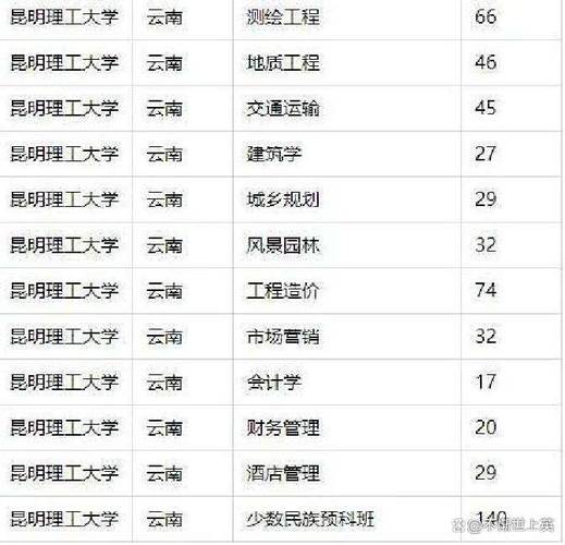 昆明理工大学那些专业好就业？昆明理工大学的热门专业