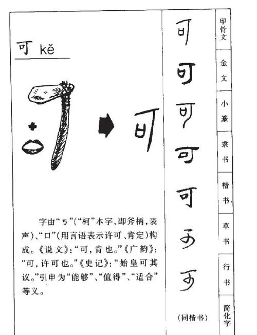可字什么结构部首？可字的结构是什么结构?