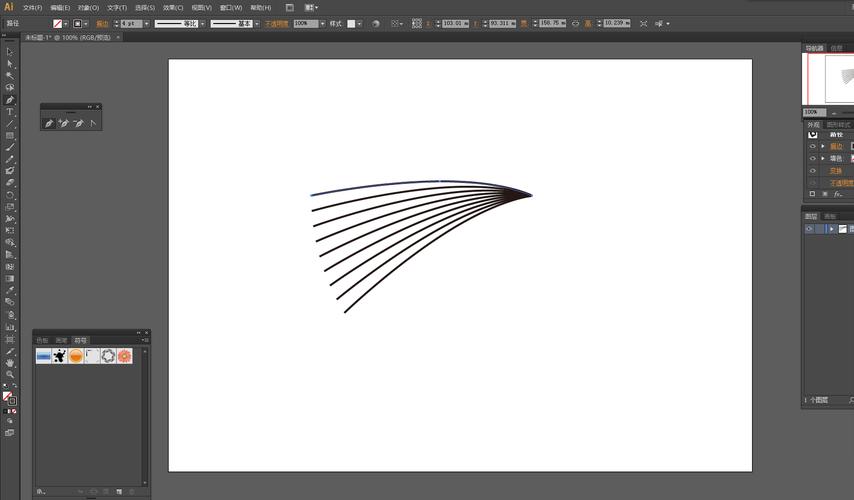 ai如何把线段平均分成三份？ai怎么将线条分布均匀
