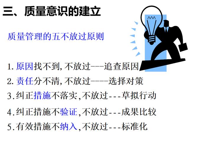 质量意识形成的重要标志是什么？质量意识的体现