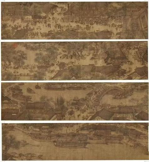 清明上河图长度和宽度是多少?清明上河图的长和宽各是多少