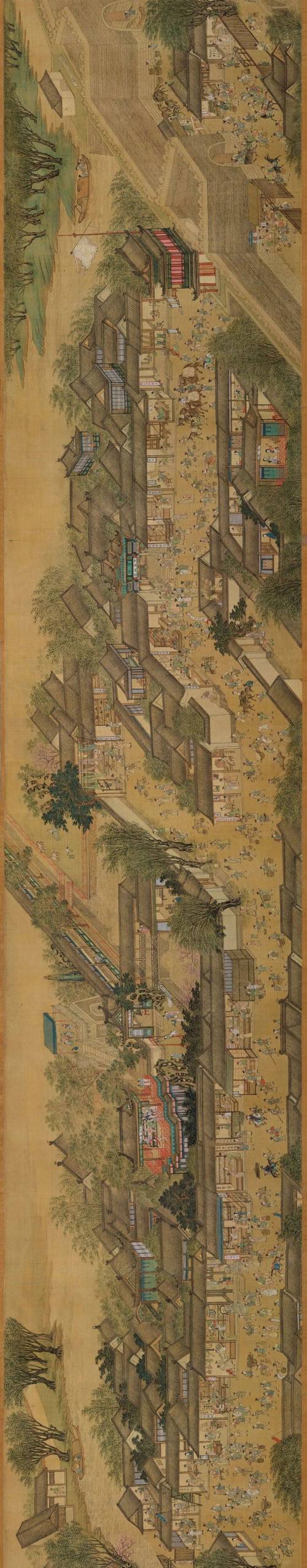 清明上河图长度和宽度是多少?清明上河图的长和宽各是多少